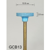 Gumka diamentowa GCB13 (niebieska) do cyrkonu i ceramiki – gradacja średnio-gruba, dysk 12 mm