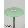 Gumka diamentowa GCG04 (zielona) do cyrkonu i ceramiki– gradacja gruba, soczewka 26 mm