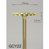 Gumka diamentowa GCY22 (żółta) – typ słoneczko, średnica 17 mm, gradacja drobna