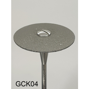 Gumka diamentowa GCK04 (czarna) do cyrkonu i ceramiki, soczewka 26 mm, bardzo gruba gradacja