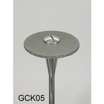 Gumka diamentowa GCK05 (czarna) do cyrkonu i ceramiki, soczewka 20 mm, bardzo gruba gradacja