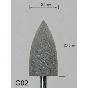 Czarna (szara) gumka na trzymadełku G02