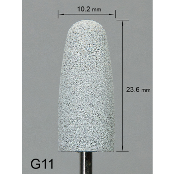 Biała gumka na trzymadełku G11