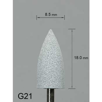 Biała gumka na trzymadełku G21