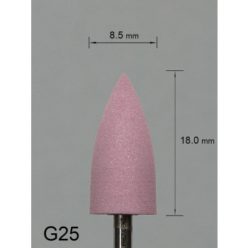 Różowa gumka na trzymadełku G25