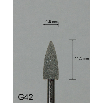 Czarna (szara) gumka na trzymadełku G42