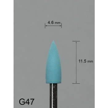 Niebieska gumka na trzymadełku G47