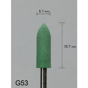 Zielona gumka na trzymadełku G53