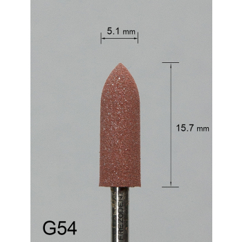 Brązowa gumka na trzymadełku G54